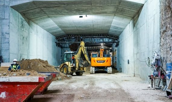 Situación de las obras en Glòries / AYUNTAMIENTO DE BARCELONA