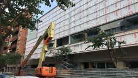 Obras de la nueva guardería y polideportivo de Sants / RP