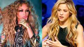 Paulina Rubio y Shakira en un fotomontaje / BMAGAZINE