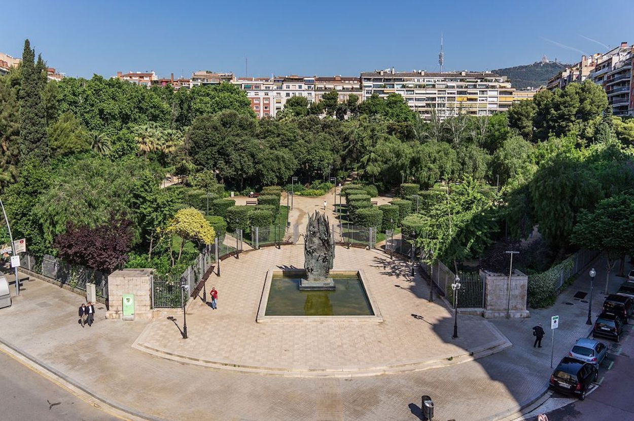 Vista aérea del Turó Park / AYUNTAMIENTO DE BARCELONA