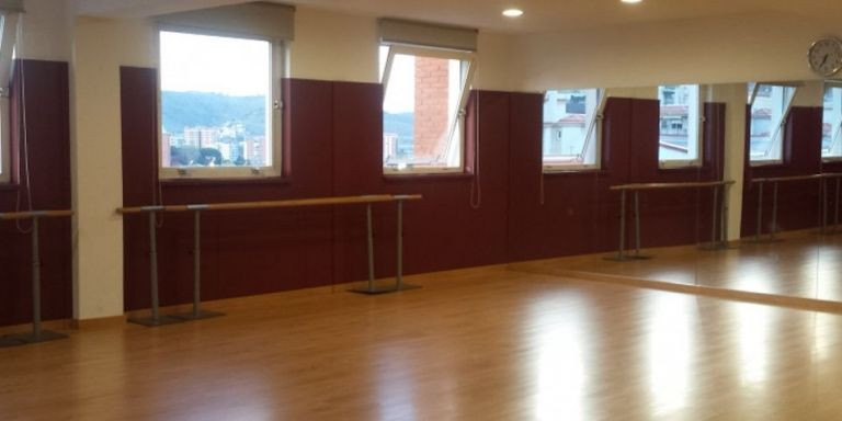 El Centro Cívico cuenta también con una sala de danza con vistas a La Teixonera / AYUNTAMIENTO DE BARCELONA