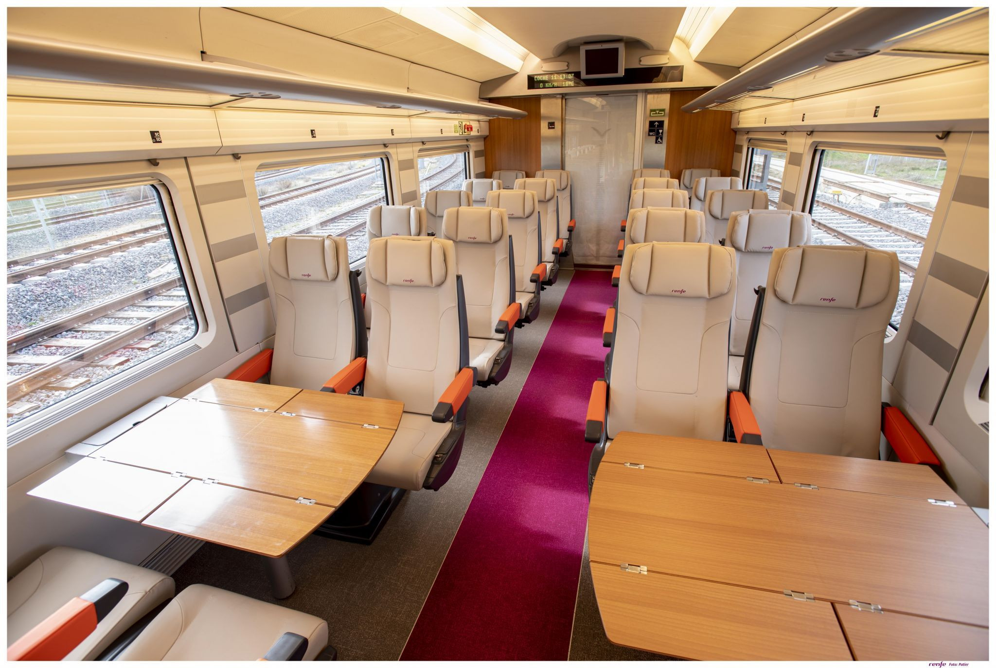 Interior de un AVE de Renfe / RENFE