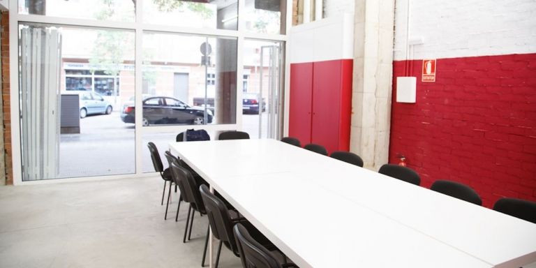 Otra de las salas del coworking de Sant Andreu / AYUNTAMIENTO DE BARCELONA