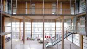 Interior del edificio de madera más alto de España / MADERA SOSTENIBLE