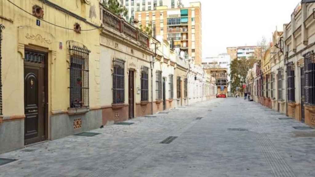 El pasaje de Antoni Gassol, en Sant Martí Provençals / AYUNTAMIENTO DE BARCELONA