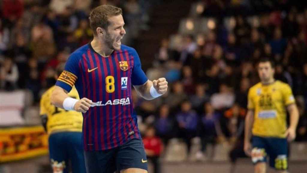 Víctor Tomàs, excapitán del Barça de balonmano / EUROPA PRESS