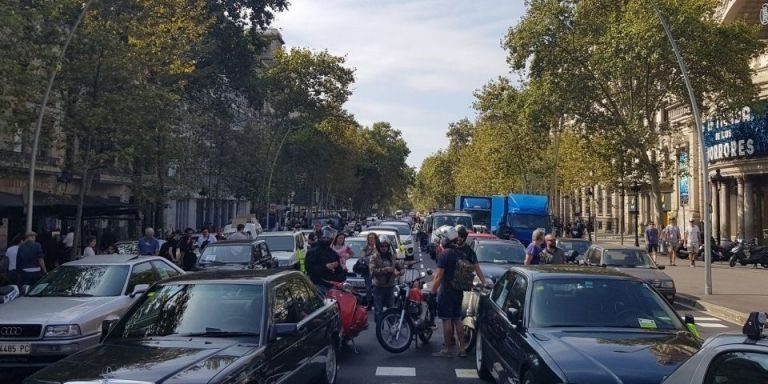 Manifestación contra la Zona de Bajas Emisiones / PARC