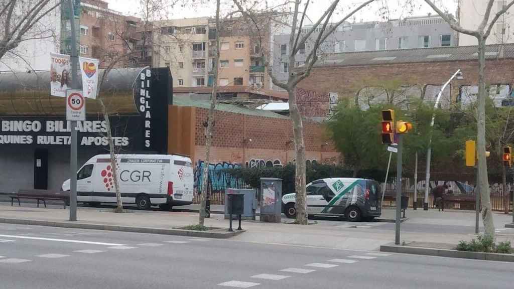 El solar de Gran Via con Nàpols donde se hará el CAP de Fort Pienc / METRÓPOLI ABIERTA - JORDI SUBIRANA