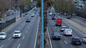 Tráfico en la Ronda de Dalt en Barcelona / EFE