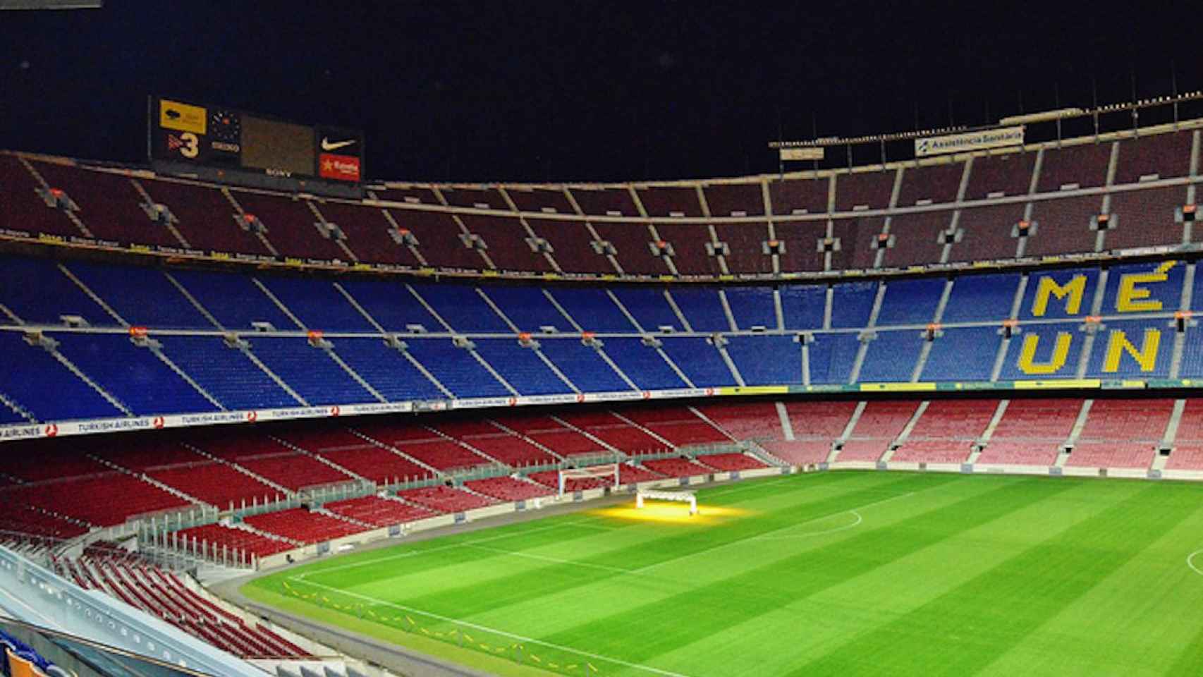 Panorámica del interior del Camp Nou / EUROPA PRESS