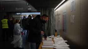 Votante en un colegio electoral / EUROPA PRESS