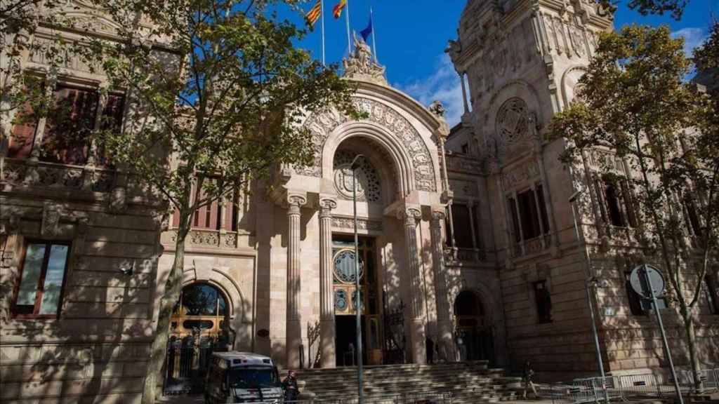 La fachada del Tribunal Superior de Justicia de Cataluña