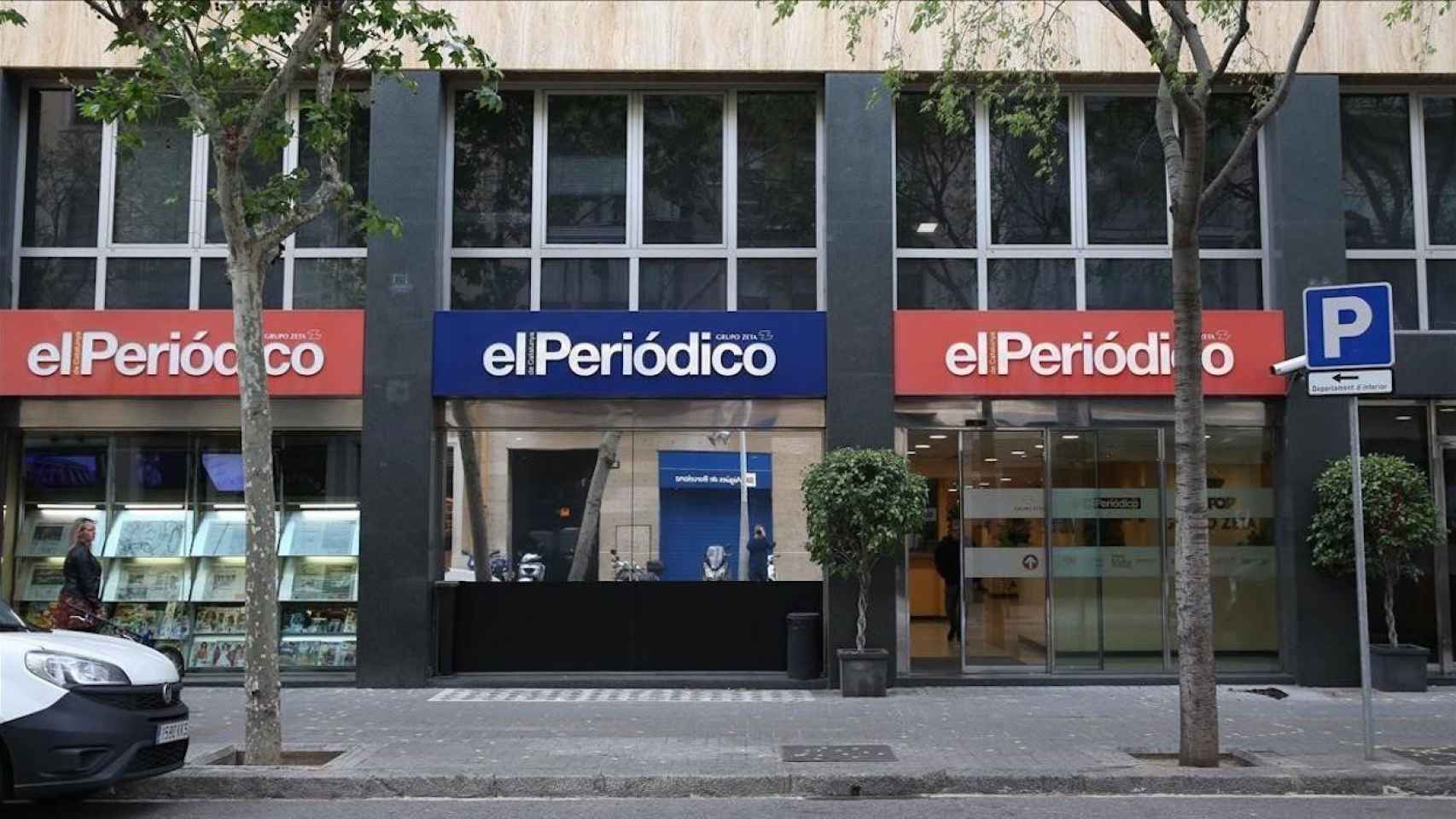 Sede de El Periódico en Barcelona / EL PERIÓDICO