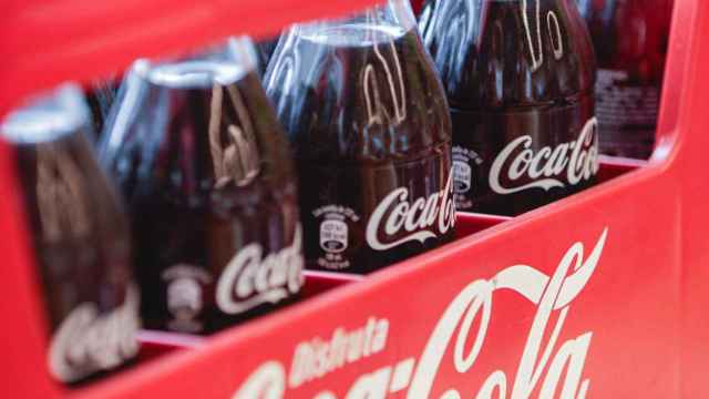 Botellas de Coca-Cola en una imagen de archivo