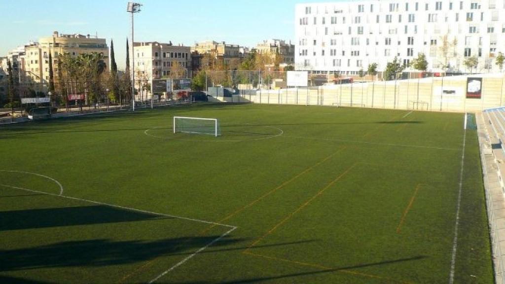 Camp de l'Àliga, donde disputan sus encuentros algunos equipos del CE Europa / WIKI