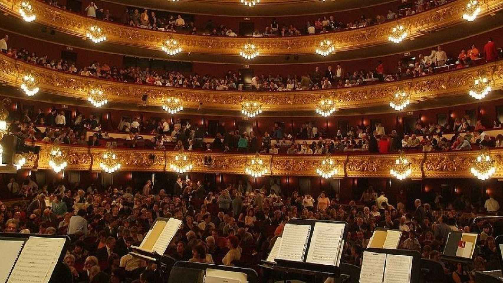 El Liceu, por dentro, antes de la pandemia / JOSEP RENALIAS