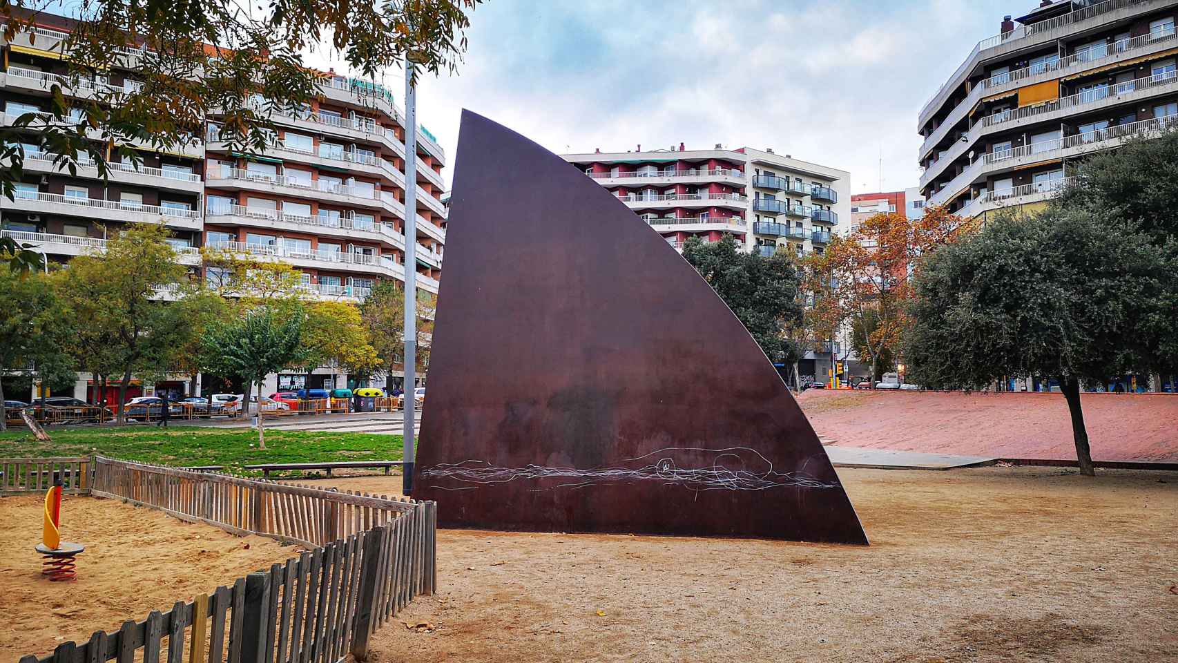 Vista panorámica de la plaza del general Moragues / INMA SANTOS