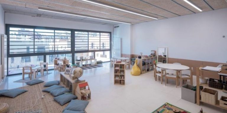 Imágenes de la nueva escuela Anglesola / AYUNTAMIENTO DE BARCELONA