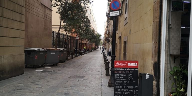 La calle Om, fotografiada este martes / METRÓPOLI ABIERTA