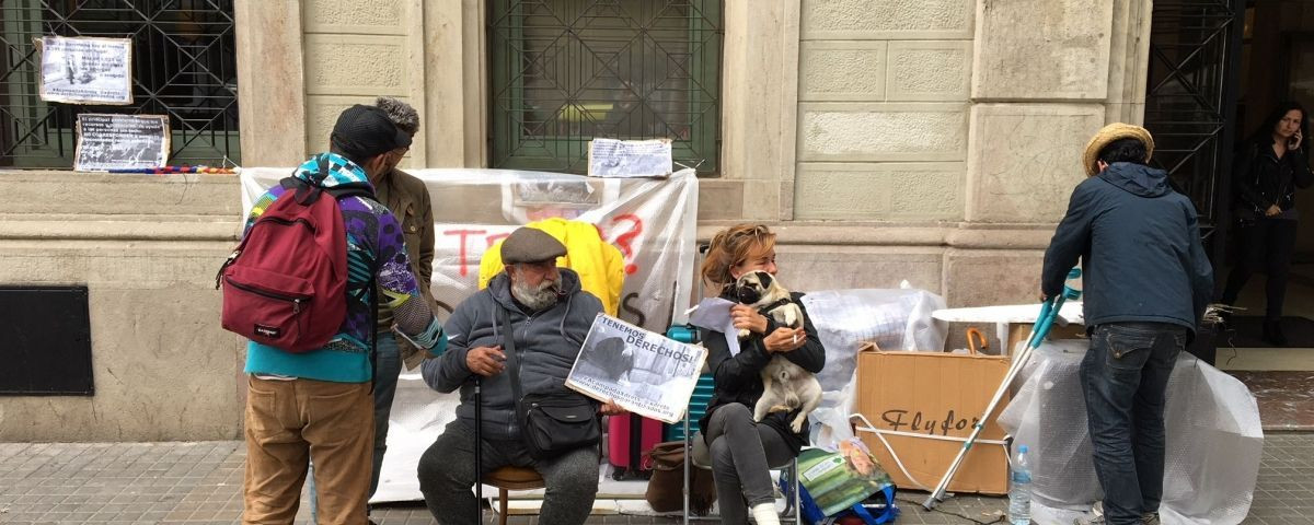 Personas sintecho en Barcelona / JORDI SUBIRANA