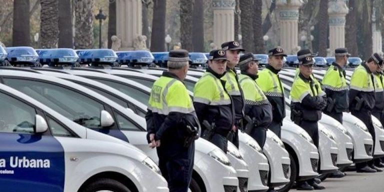 Agentes de la Guardia Urbana