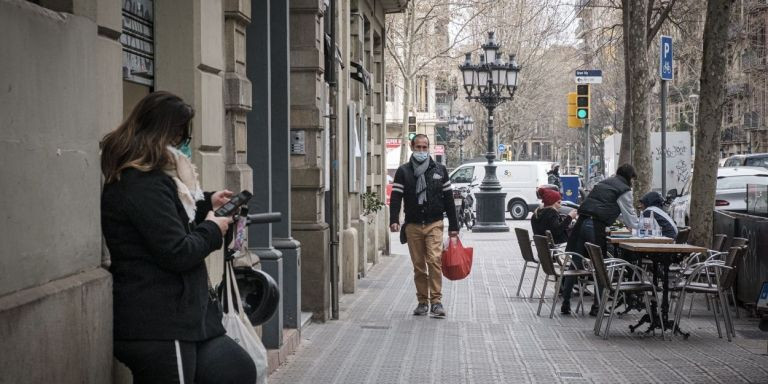 Ambiente en la Calle Muntaner / PABLO MIRANZO