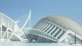 Vista parcial de la Ciudad de las Artes y las Ciencias de Valencia