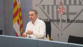 Eloi Badia en rueda de prensa en el Ayuntamiento de Barcelona / EUROPA PRESS