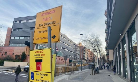 Obras en la Ronda Guinardó / MA