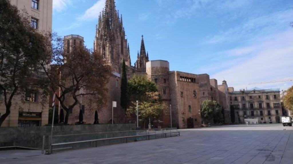 La plaza de la Catedral de Barcelona en una imagen de archivo