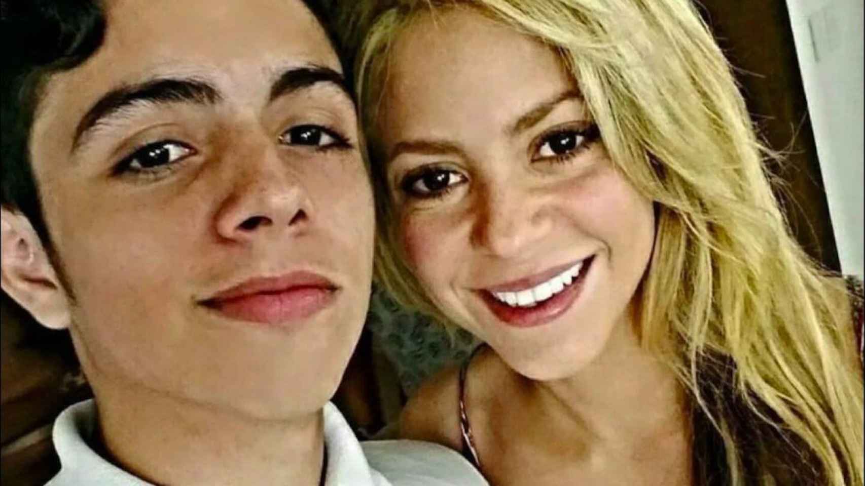 Shakira y su sobrino Shafik Mebarak/ INSTAGRAM