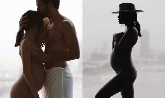 Holacuore y Jabel Balbuena, desnudos frente a uno de los ventanales infinitos del Hotel W / INSTAGRAM