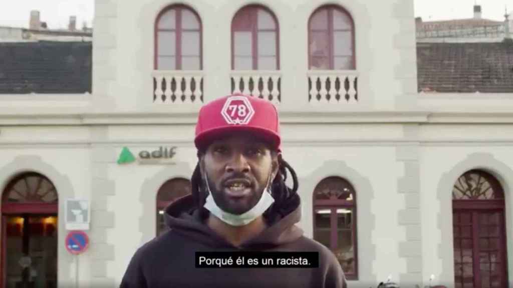 El joven senegalés Alioune denuncia un ataque de racismo en Renfe / TERRASSA SENSE MURS