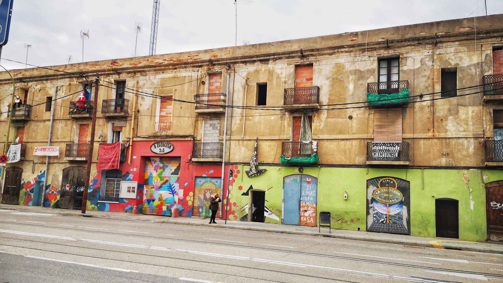 Viviendas de La Escocesa, en el distrito de Sant Martí / INMA SANTOS