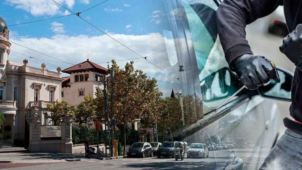 Fotomontaje con la avenida Tibidabo de fondo / MA