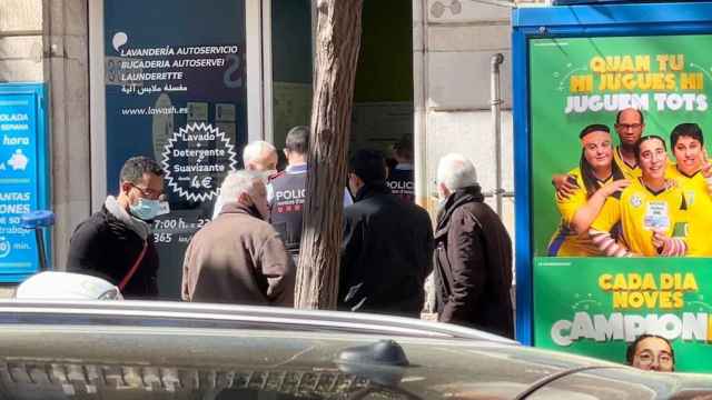 Dispositivo policial después de una huída en Sant Antoni / REDES SOCIALES