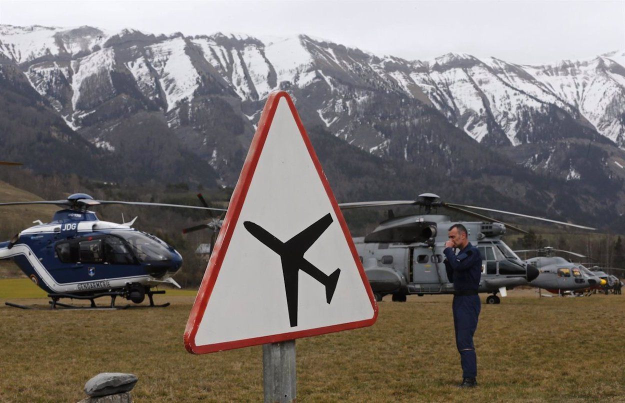 Punto del accidente de Germanwings / JEAN-PAUL PELISSIER / REUTERS