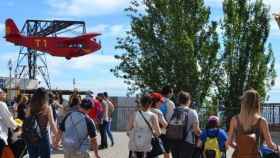 Visitantes en el Parque de Atracciones del Tibidabo