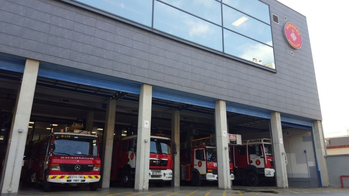 El Parque de Bomberos de la Vall D'Hebron, en una imagen de archivo / AYUNTAMIENTO