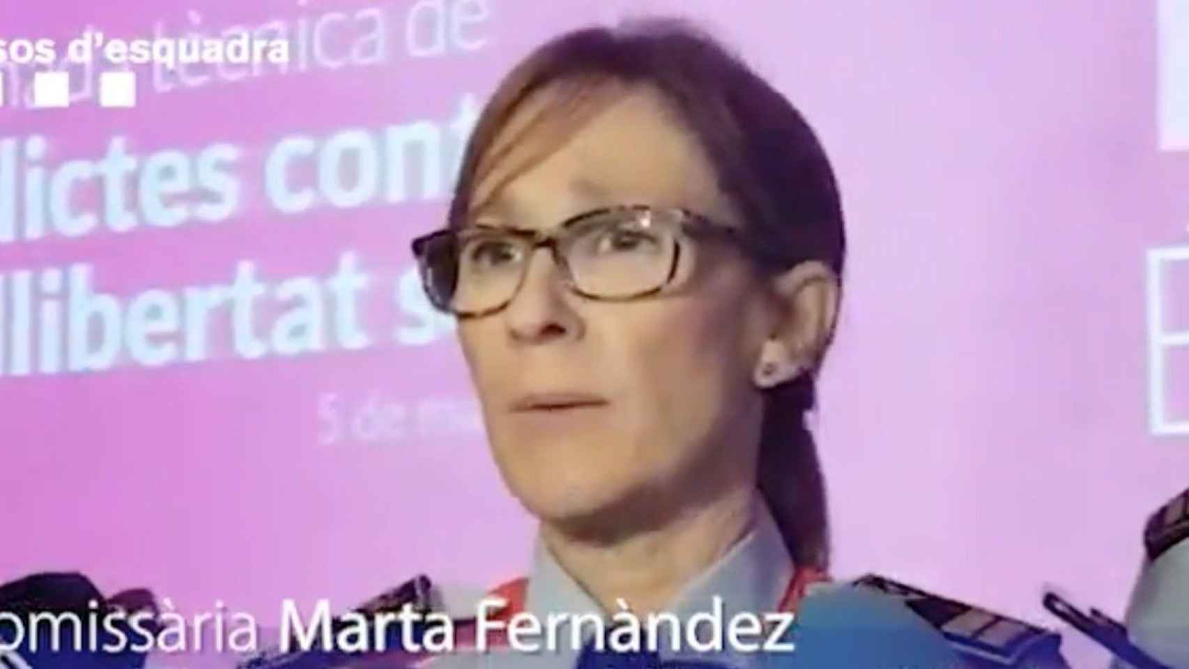 La comisaría Marta Fernàndez, nueva jefa de los Mossos en Barcelona / MOSSOS