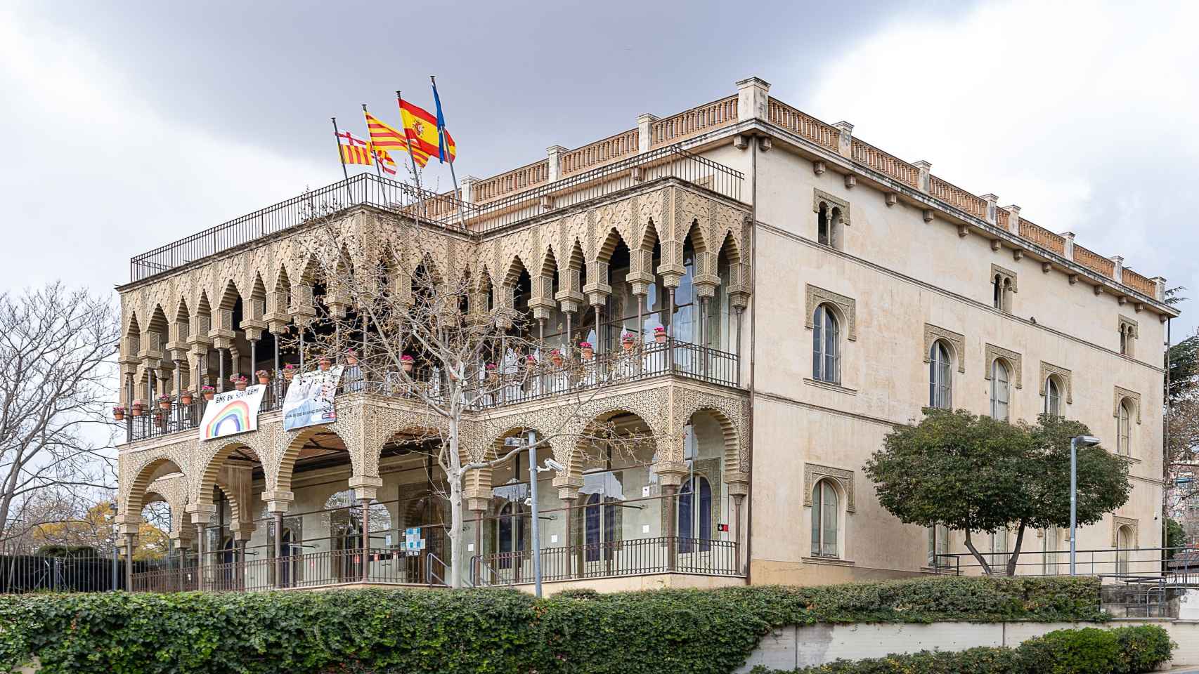 Panorámica exterior de la Casa de las Alturas  / INMA SANTOS