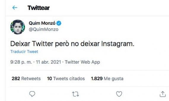 Quim Monzó ridiculiza a Ada Colau tras su adiós en Twitter