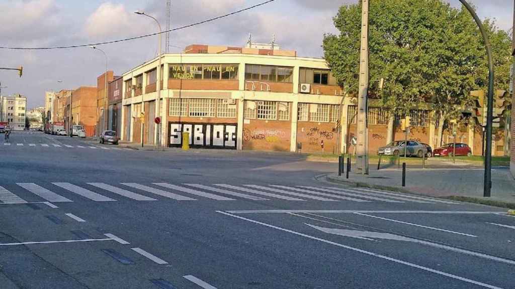 Polígono de L'Hospitalet de Llobregat, cercano al lugar donde se produjo el robo de la recaudación / EL LLOBREGAT