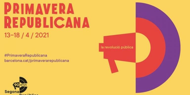 Cartel de la 'Primavera Republicana' del Ayuntamiento / AJ BCN