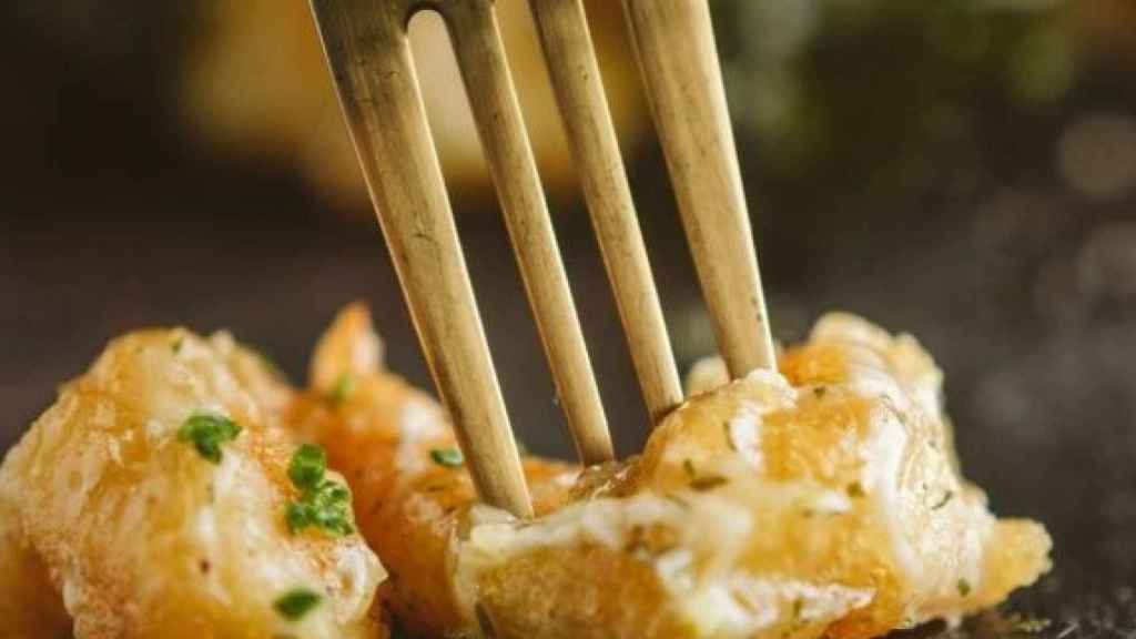 'Rock shrimp tempura' uno de los platos que se pueden degustar en el Salvaje Barcelona / INSTAGRAM