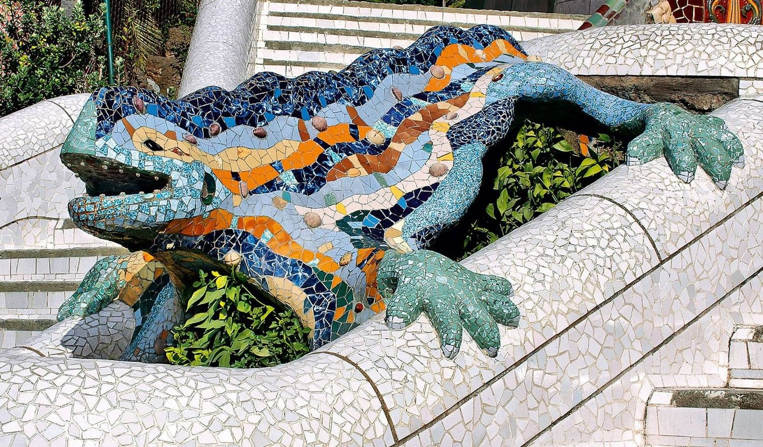 Mítico dragón del Parc Güell / MA