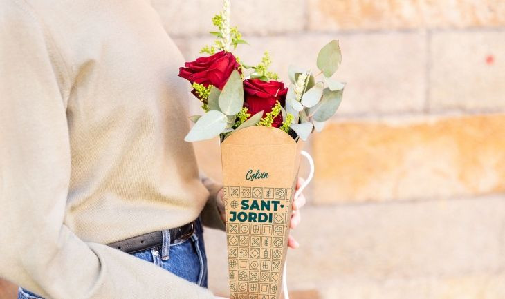 Ramo de rosas de Colvin para el día de Sant Jordi / CEDIDA