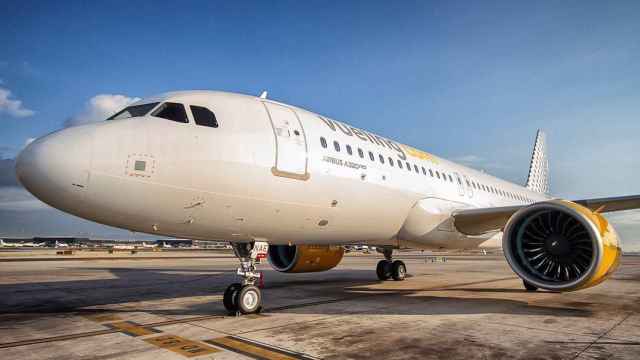 Imagen de archivo de un avión de Vueling