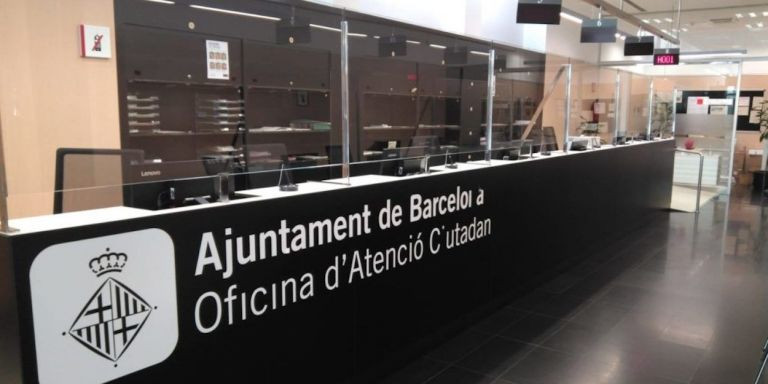 Oficina de atención ciudadana en Barcelona / AYUNTAMIENTO DE BARCELONA