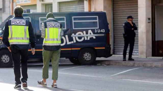 Registro de la Policía Nacional en una imagen de archivo / EFE